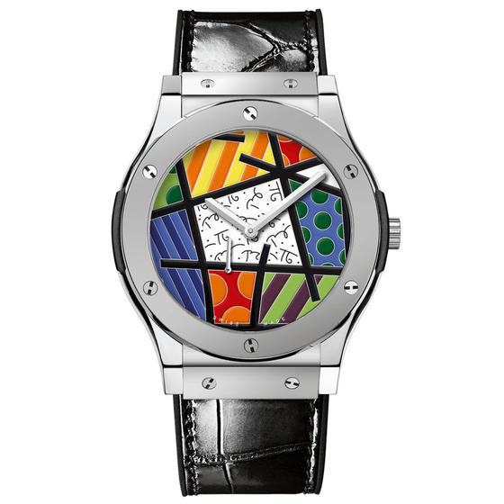 Swiss Luxury Replica Hublot CLASSIC FUSION ENAMEL BRITTO 515.TS.0910.LR Watch